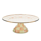 Rosy Check Large Pedestal Platter