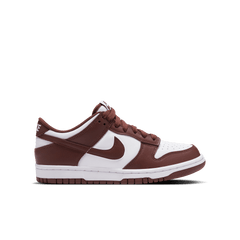 Big Kids' Nike Dunk Low "Redwood-Gym Red White"