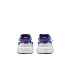 Baby/Toddler Nike Force 1 Low EasyOn "White Deep Royal Blue"