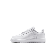 Little Kids' Nike Force 1 Low EasyOn "Triple White"