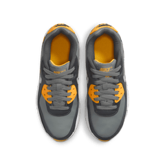 Big Kids' Nike Air Max 90 "Smoke Grey Yellow"