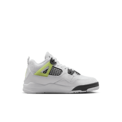 Little Kids' Jordan 4 Retro "Light Lemon Twist"