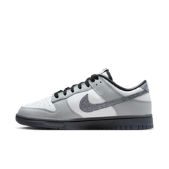 Women's Nike Dunk Low LX "Glitter Swoosh Smoke Grey"