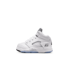 Baby/Toddler Jordan 5 Retro OG "White Metallic"