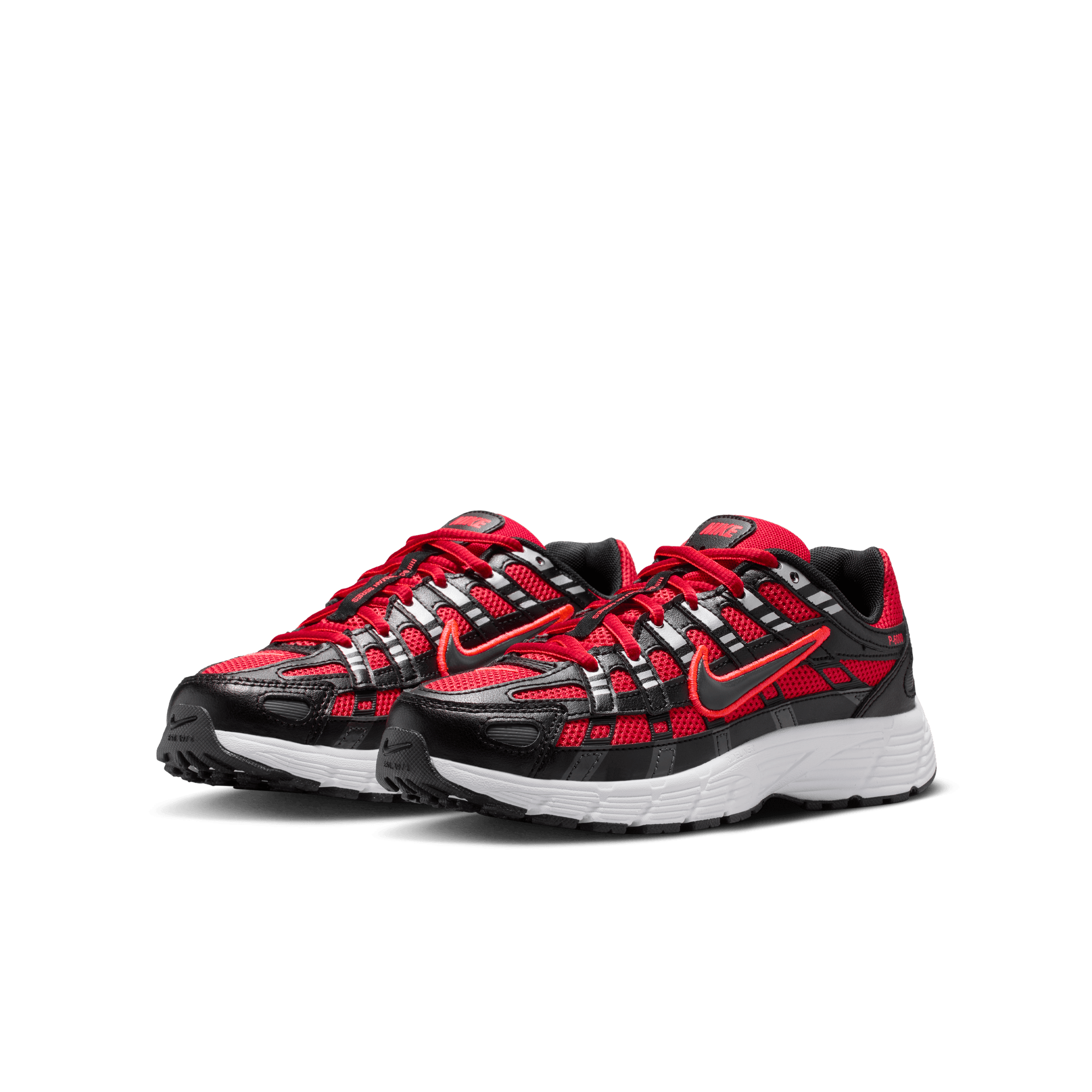 Big Kids' Nike P-6000 "University Red Metallic Silver"