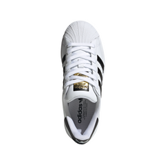 Big Kids' Adidas Superstar J "Cloud White Core Black"