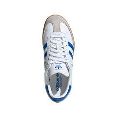 Big Kids' Adidas Samba OG J "White Blue"