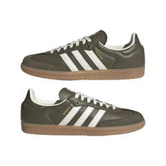 Men's Adidas Samba OG "Medium Raw Khaki Gum"