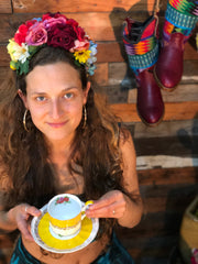 Frida Garland Rainbow of Roses
