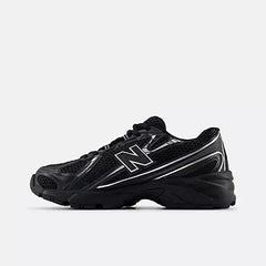Big Kids' New Balance 740 "Black Silver Metallic"