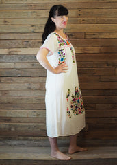 Long Frida Dress Off White