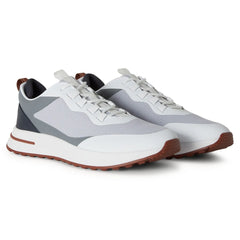 Loro Piana Week End Walk Frost Grey Linen Mesh Sneaker