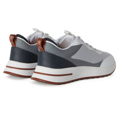 Loro Piana Week End Walk Frost Grey Linen Mesh Sneaker