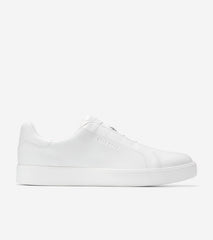 Men's GrandPrø Luxe Slip-On Sneakers-Optic White