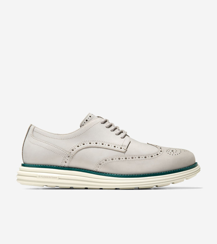 Men's ØriginalGrand Remastered Wingtip Oxfords-Dove-Mediterranea-Ivory