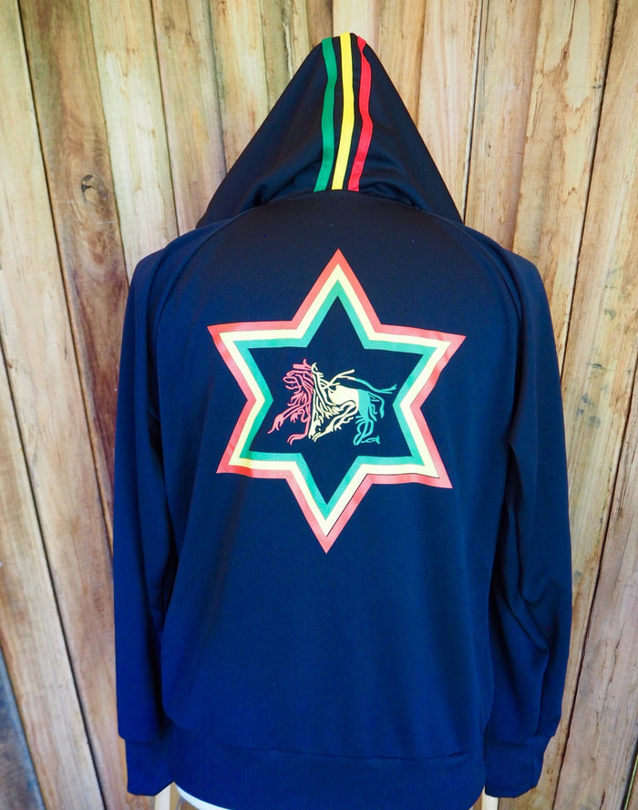 Rasta hoodie- Polyester