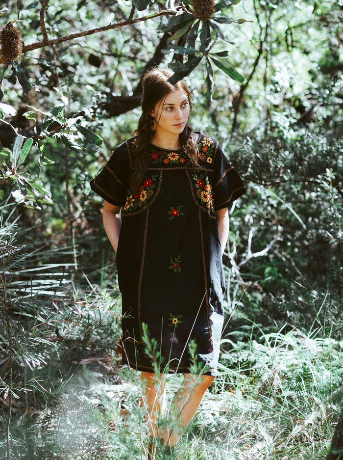 Romina Mini Dress in Black