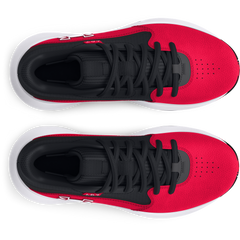 Big Kids' Under Armour Lockdown 7 Basketball Shoes "Red Black White"