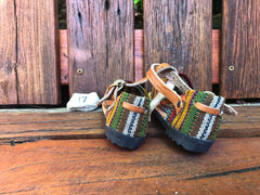 Size 17 Kid's Huarache Sandals - Rainbow