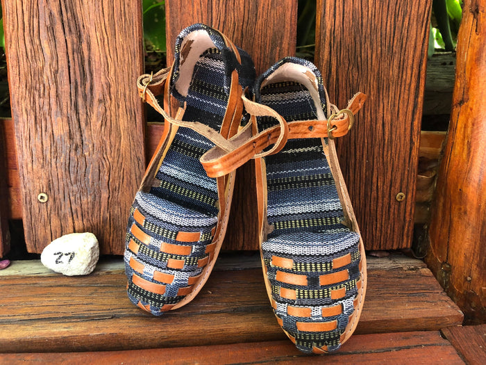 Size 27 Kid's Huarache Sandals - Blue