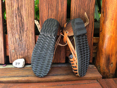 Size 27 Kid's Huarache Sandals - Brown