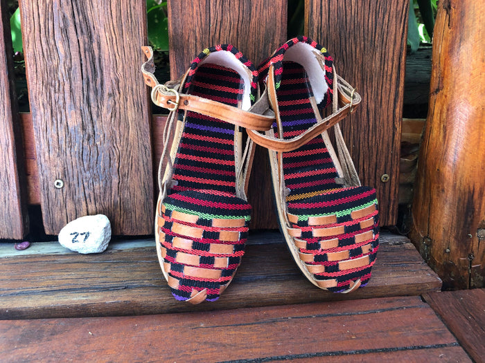 Size 27 Kid's Huarache Sandals - Red