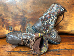 Size 36 Deluxe Desert Boots - Natural Hues