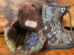 Size 36 Deluxe Desert Boots - Natural Hues