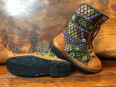 Size 38 Deluxe Desert Boots - Natural Hues