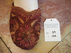 Size 39 Ballerina Sandals - Brown Flower