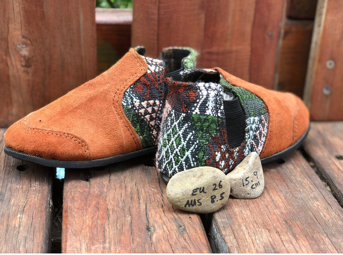 Size 8.5 (Eu 26) - Pull on Boots Forest Tones
