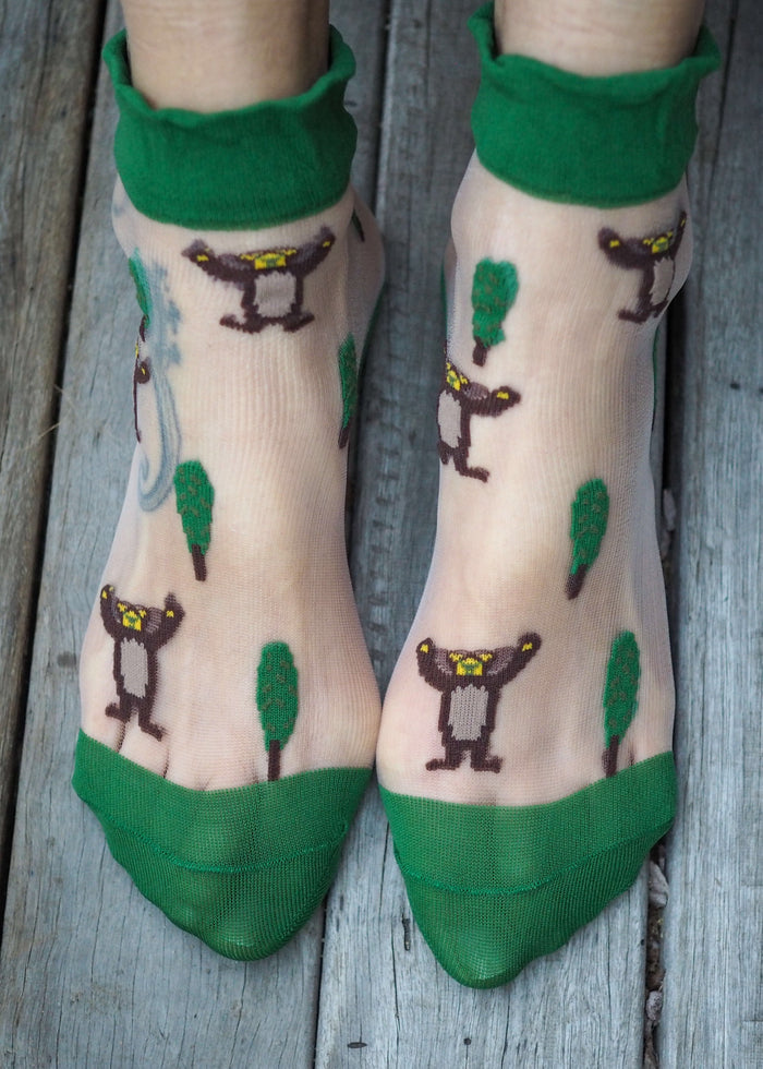 There’s a bear in there Socks