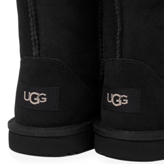 UGG Classic II Sheepskin Kids Black Boots