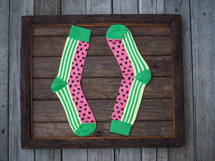 Watermelon delight Socks