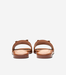 Women's Go-To Emalia Slide Bow Sandals-British Tan-Croc Print