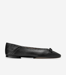 Women's Jaya Travel Ballet Flats-Black