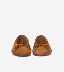 Women's Jaya Travel Ballet Flats-Tobacco
