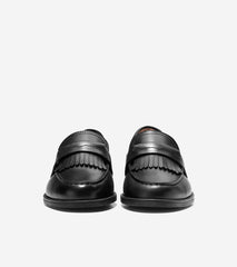 Women's Stassi Kiltie Loafers-Black
