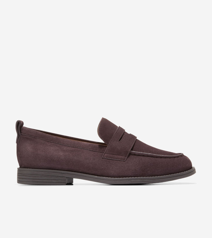 Women's Stassi Penny Loafers-Dark Chocolate