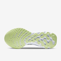 Nike Womens React Infinity Run Flyknit - Black/White-Barely Volt
