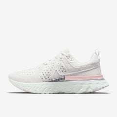 Nike Womens React Infinity Run Flyknit 2 - Platinum Tint/White