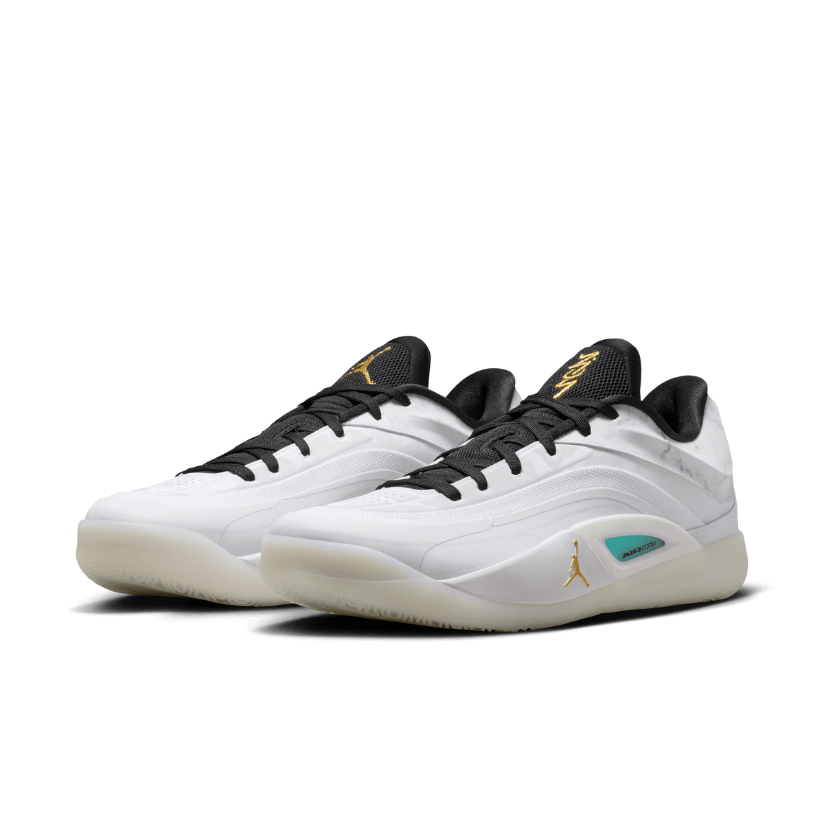 Men's Zion Williamson 4 Basketball Shoe "White Metallic Gold"