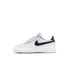 Little Kids' Nike Force 1 Low EasyOn "White Black"