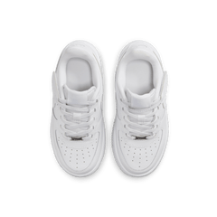 Little Kids' Nike Force 1 Low EasyOn "Triple White"