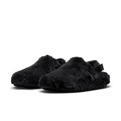 Women's Nike Calm Mule SE NA "Black Fur"