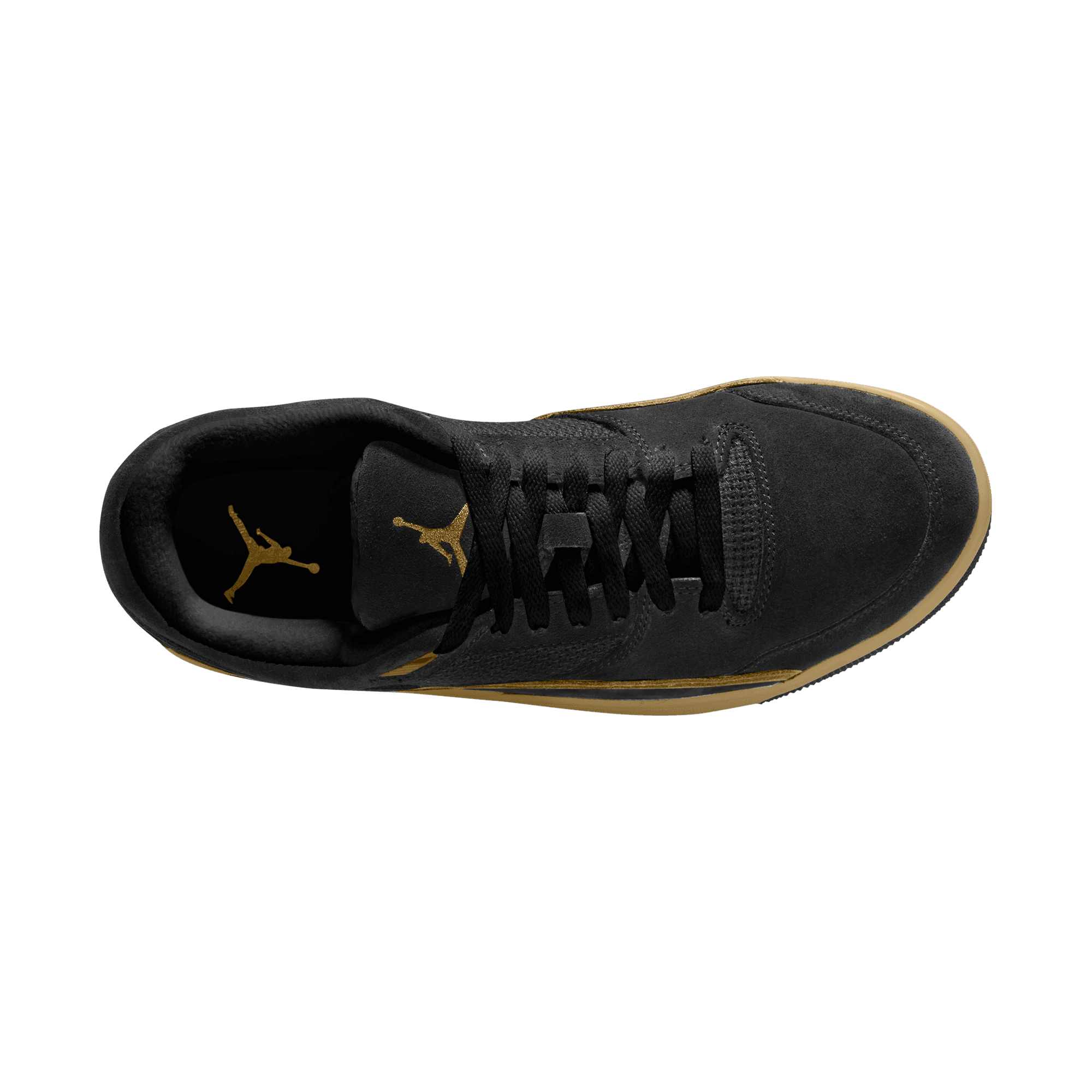 Men's Jordan Flight Court "Black Metallic Gold"