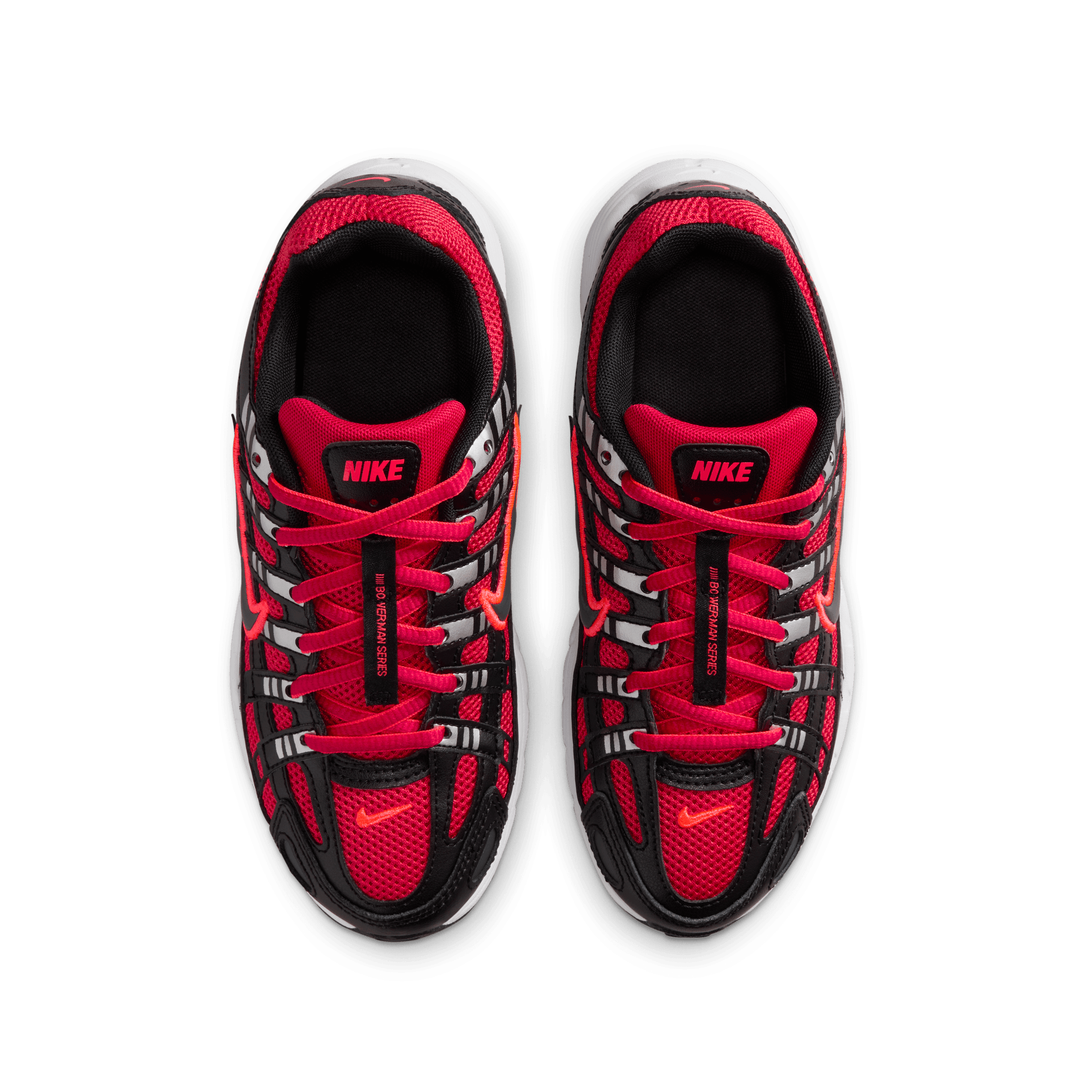 Big Kids' Nike P-6000 "University Red Metallic Silver"
