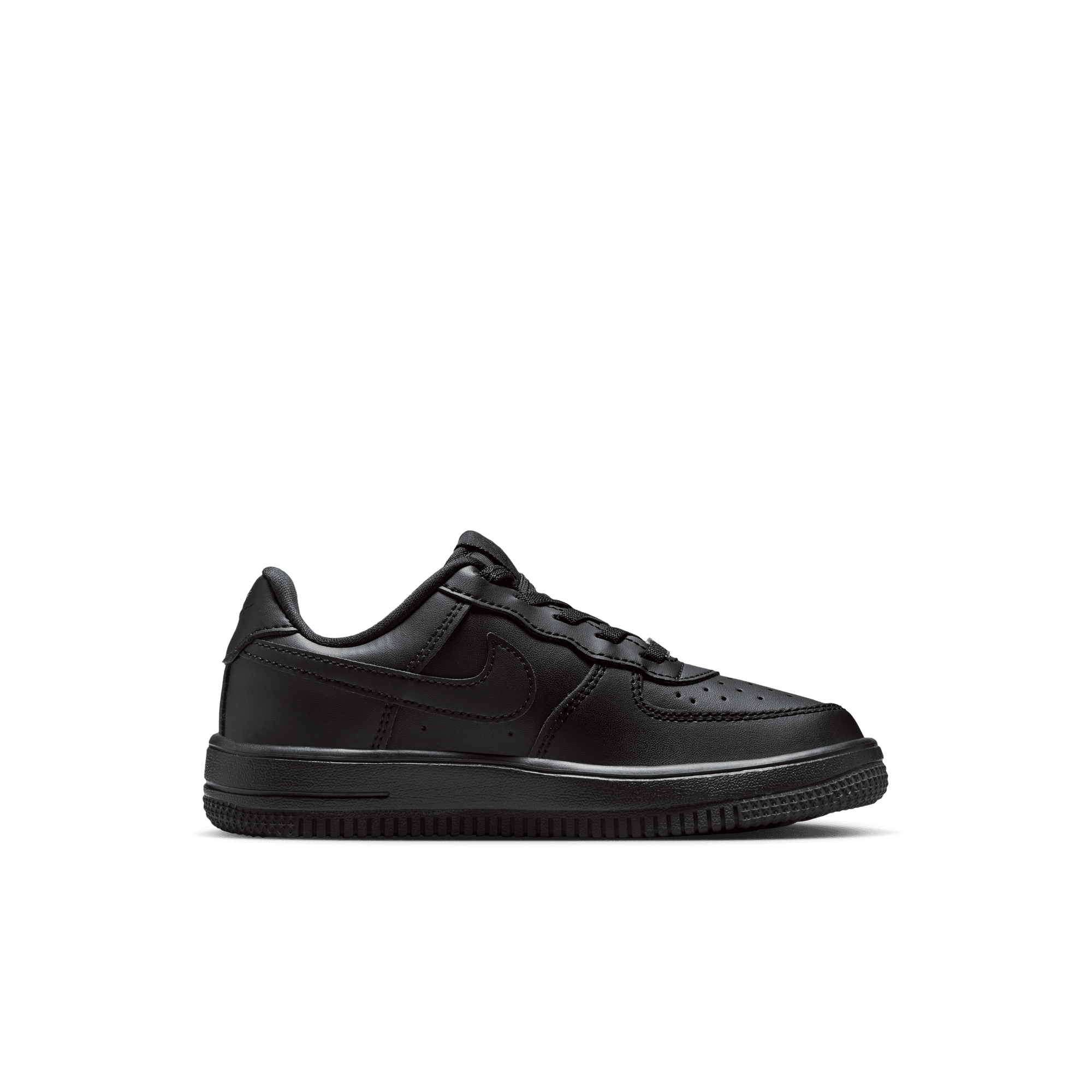 Little Kids' Nike Force 1 Low EasyOn "Black"