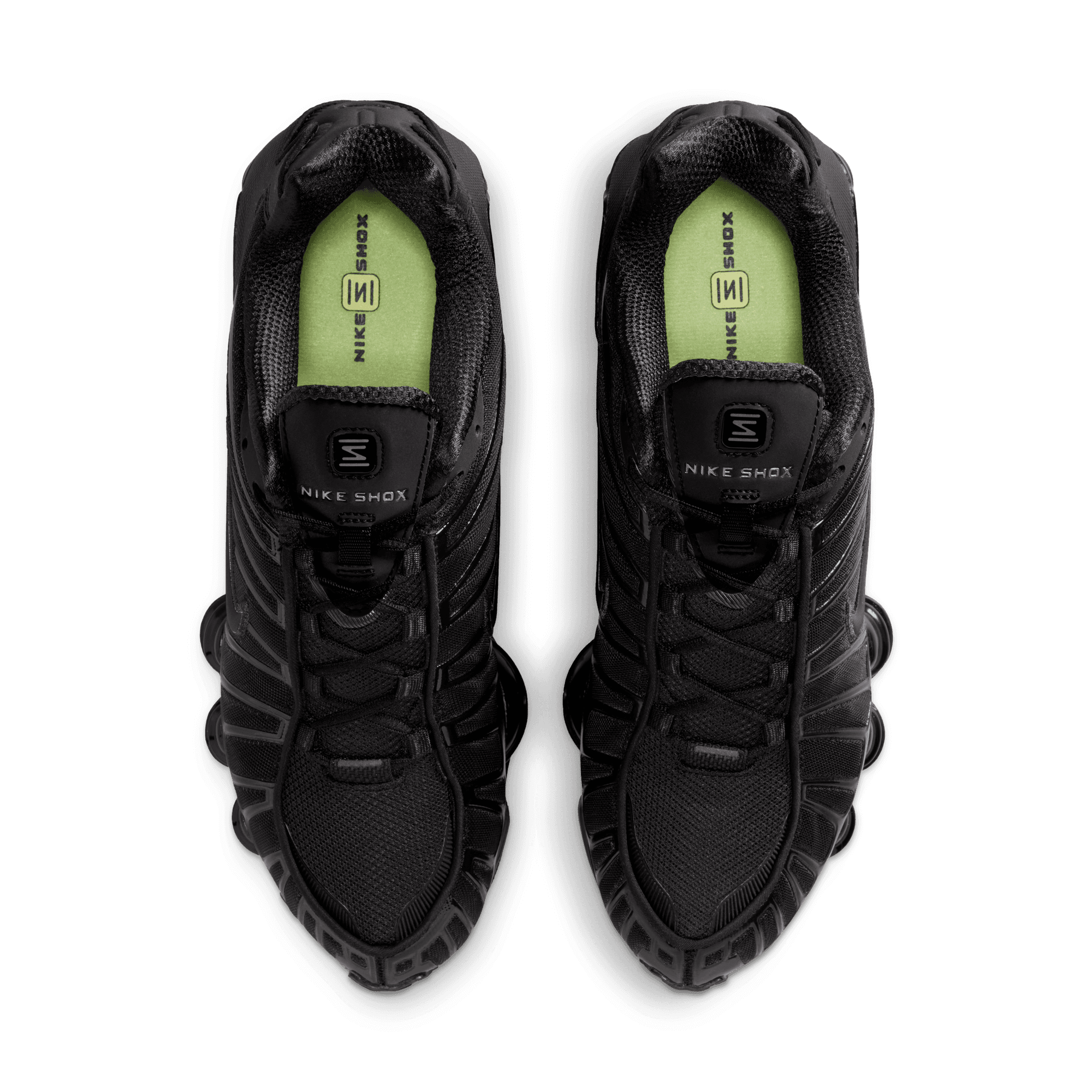 Men's Nike Shox TL "Black Metallic Silver"