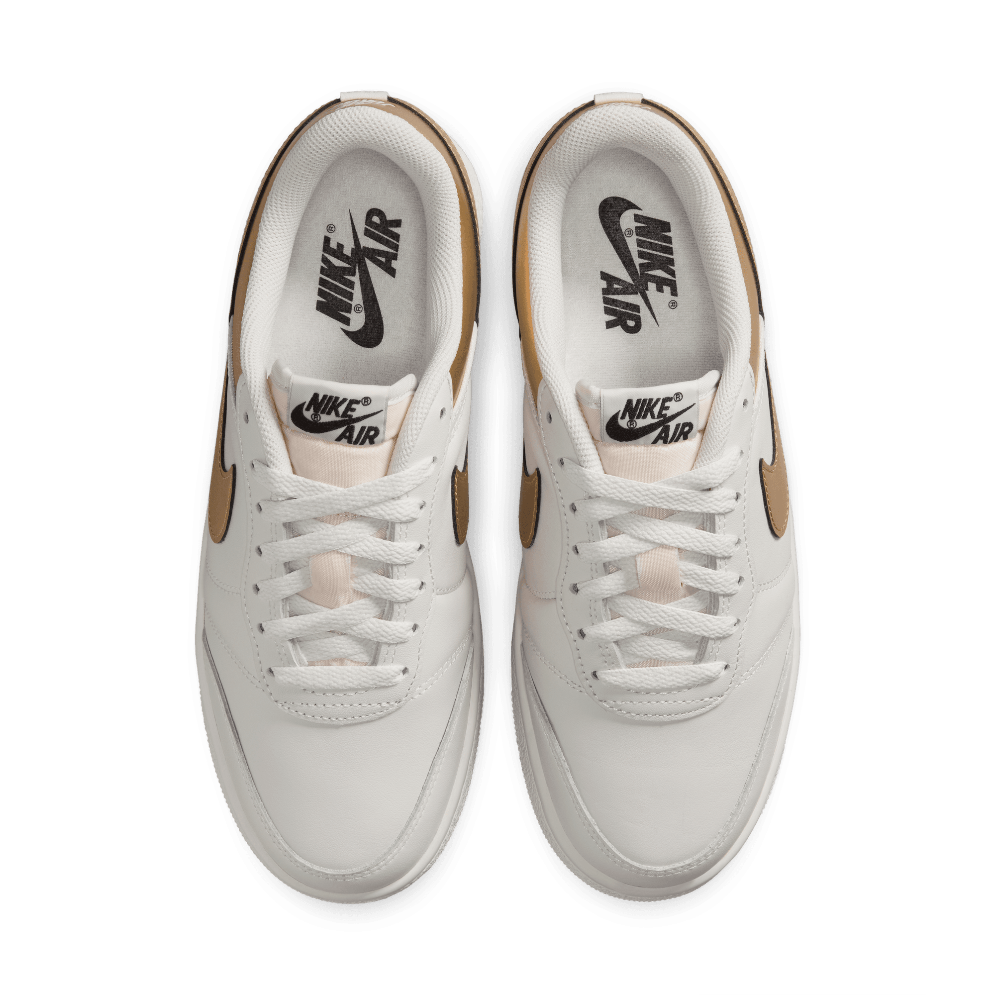 Women's Air Jordan Skyline Low "Swan Black Metallic Gold"